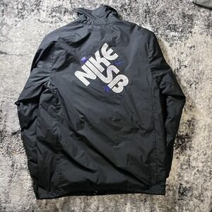 Nike SB Windbreaker Full Button Up Jacket Men's size Small